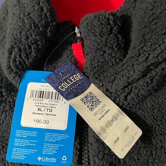 Georgia Bulldogs Women’s Columbia Full Zip Sweater - Picture 6 of 13